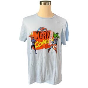 Marvel Comics Retro Superheroes Graphic T-Shirt NWT XL